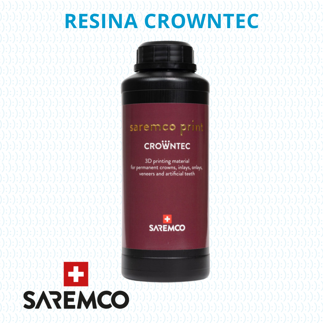 SAREMCO CROWNTEC — Resina dental 3D