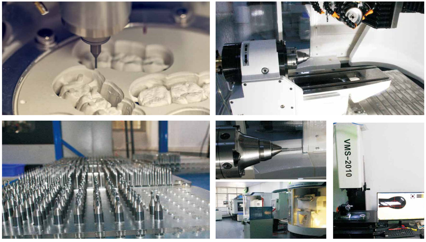 CAD CAM Milling Bur — Fresado CAD/CAM