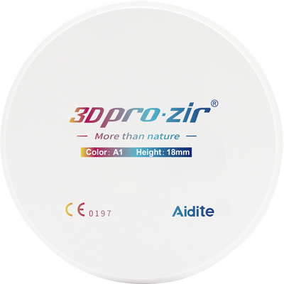 Discos de zirconia multicapa dental CAD/CAM