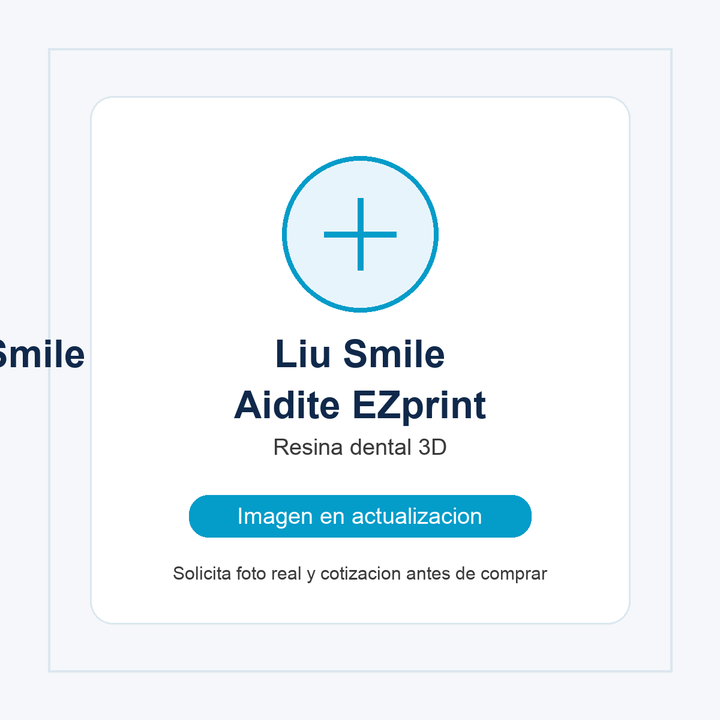 Aidite EZprint 3Dprint Resin Model - Resina dental 3D | Liu Smile