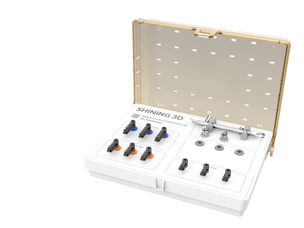 SHINING 3D HACS — Kit de scanbodies codificados