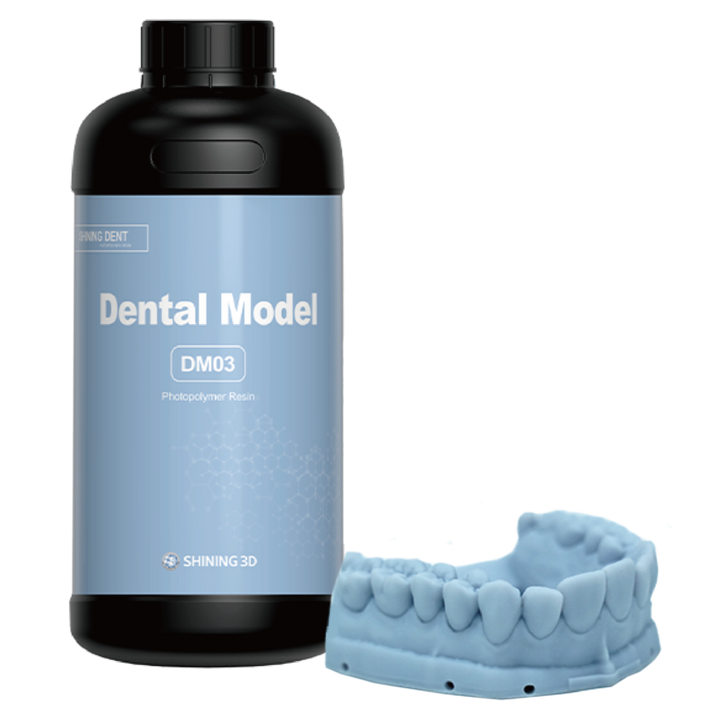 SHINING 3D DM03 — Resina para modelos dentales gris 1 kg
