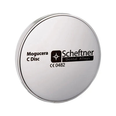 Scheftner CoCr Milling Discs — Fresado CAD/CAM — vista principal sobre fondo blanco