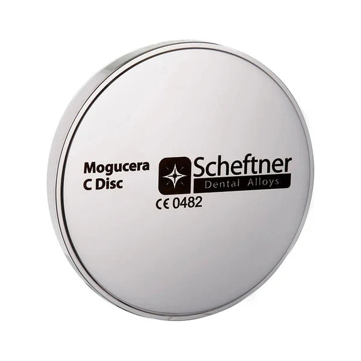 Scheftner CoCr Milling Discs — Fresado CAD/CAM — vista principal sobre fondo blanco