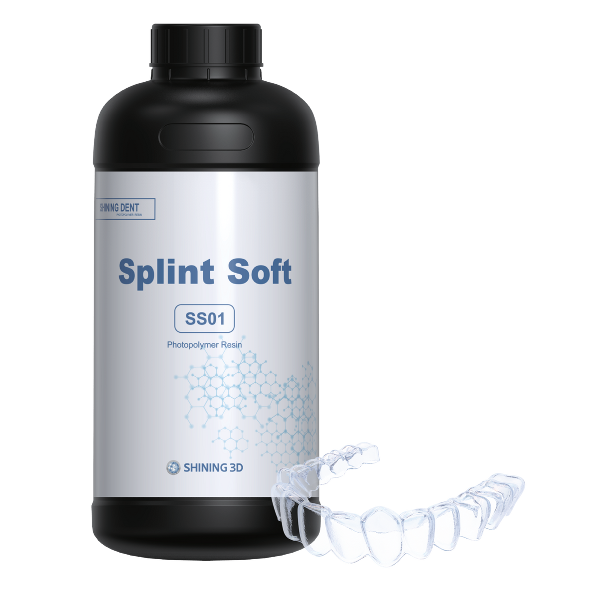 SHINING 3D SS01 — Resina Splint Soft 1 kg