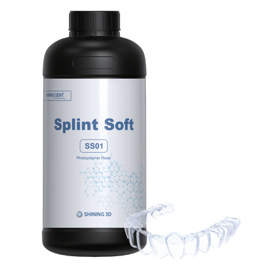 SHINING 3D SS01 — Resina Splint Soft 1 kg