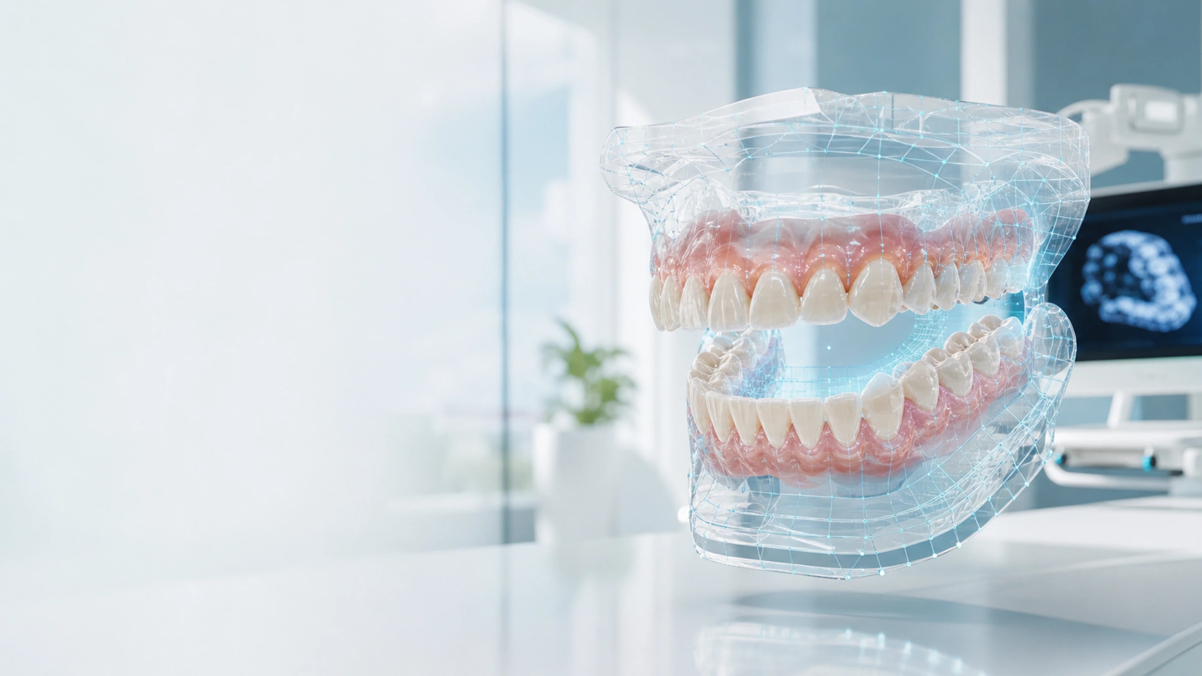 Visualización digital de una arcada dental
